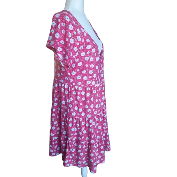 New Ultra Flirt women's scoop neck dress size 1X with matching scrunchie - Picture 4 of 5